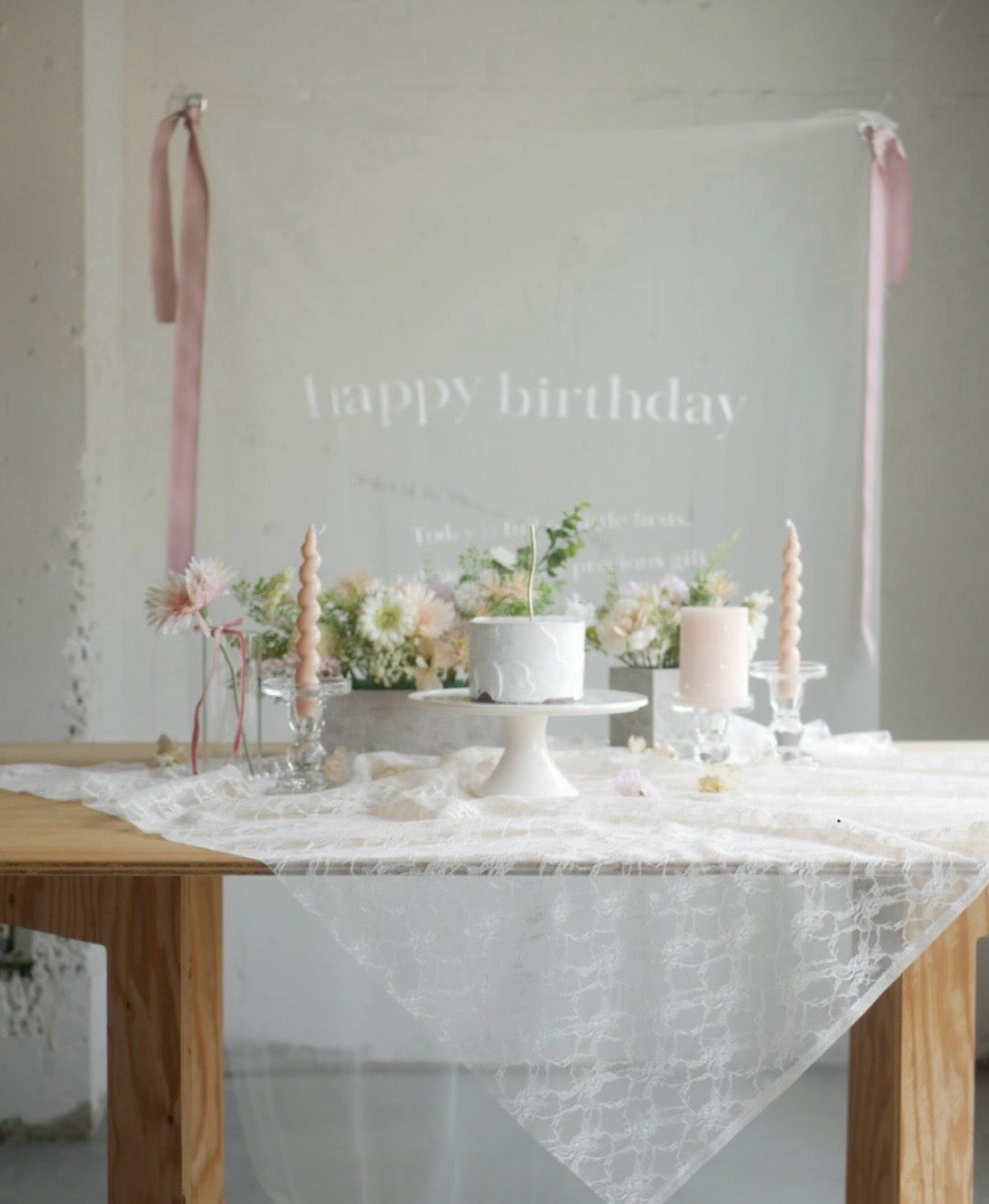 birthdayset - pink -( rental )