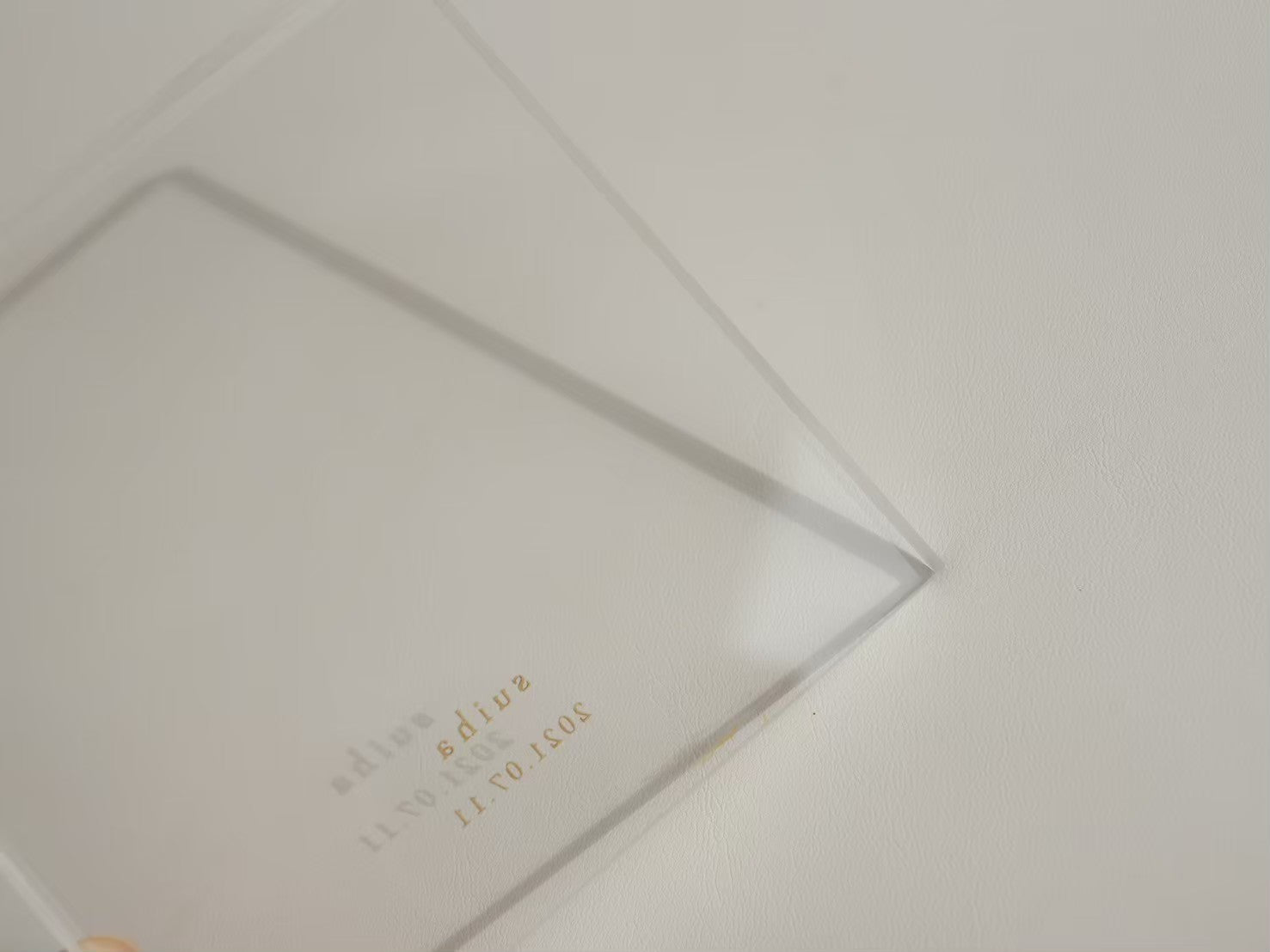 clear art board