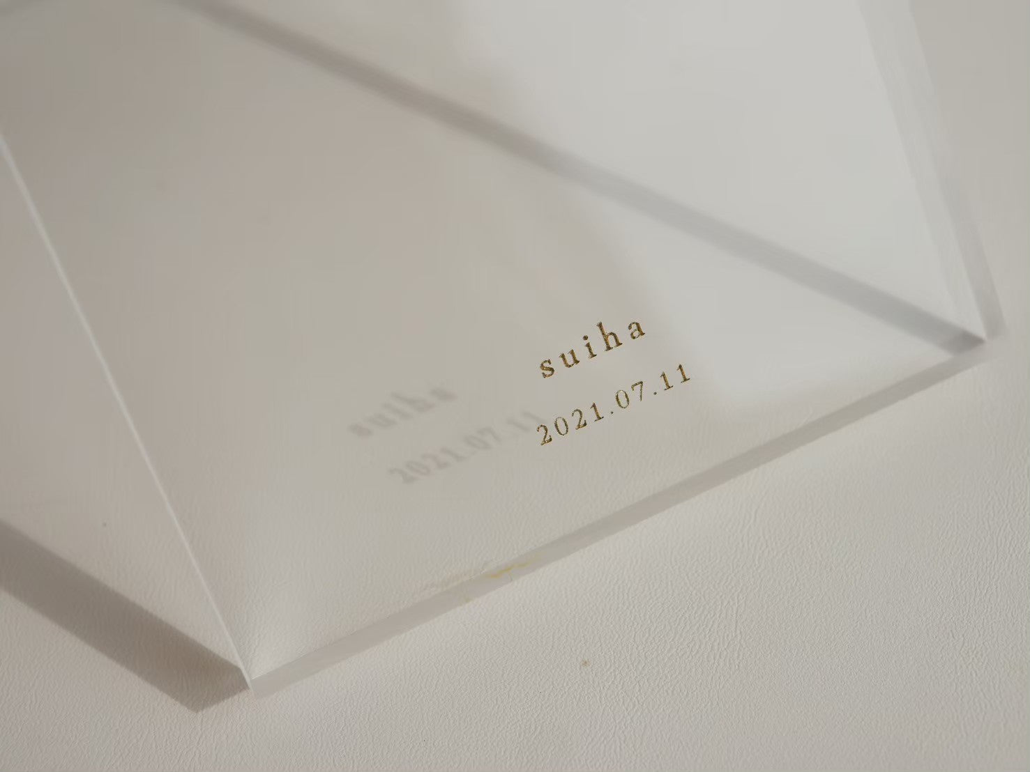 clear art board