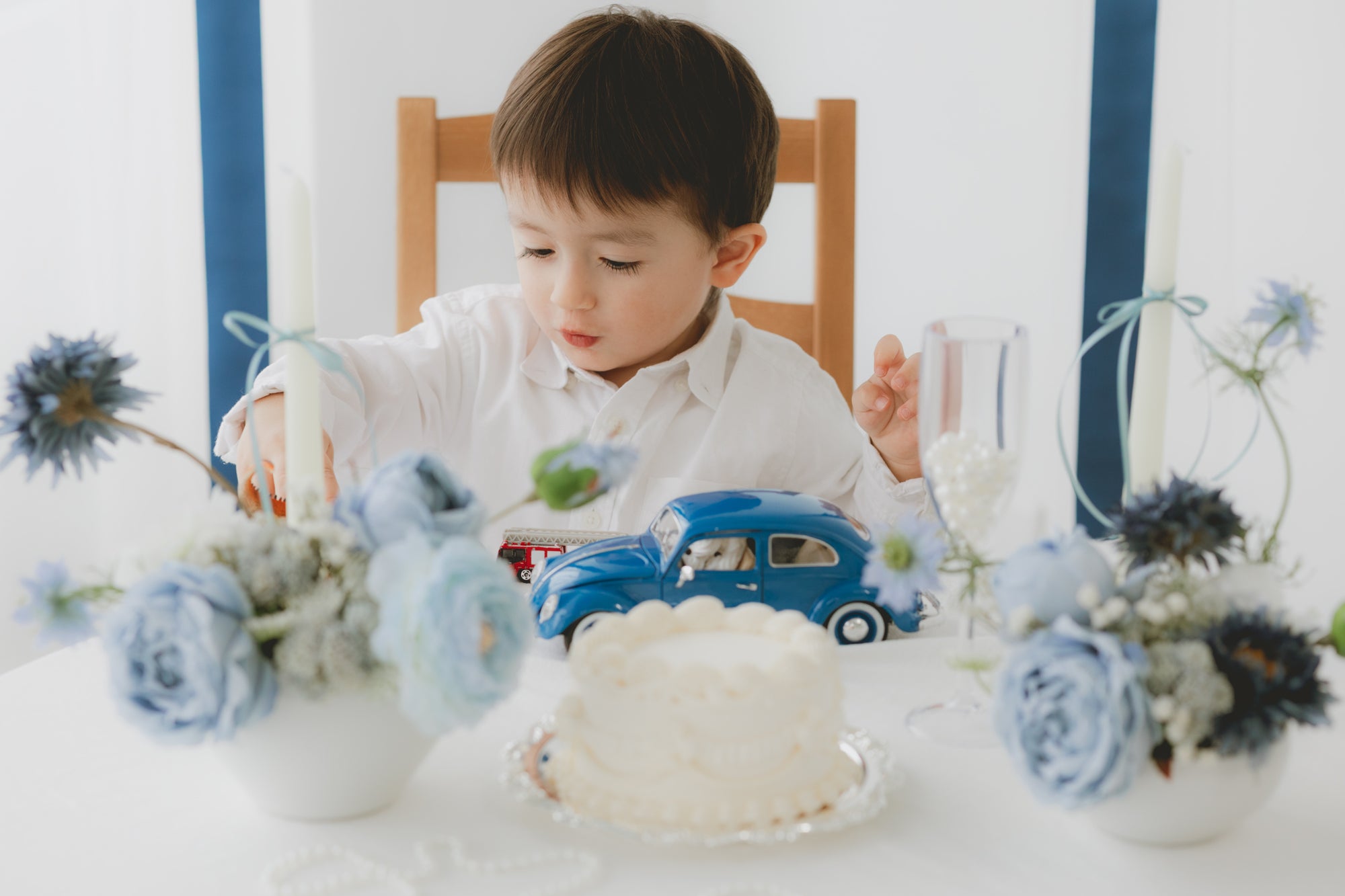 home studio set - fog（ blue ）-