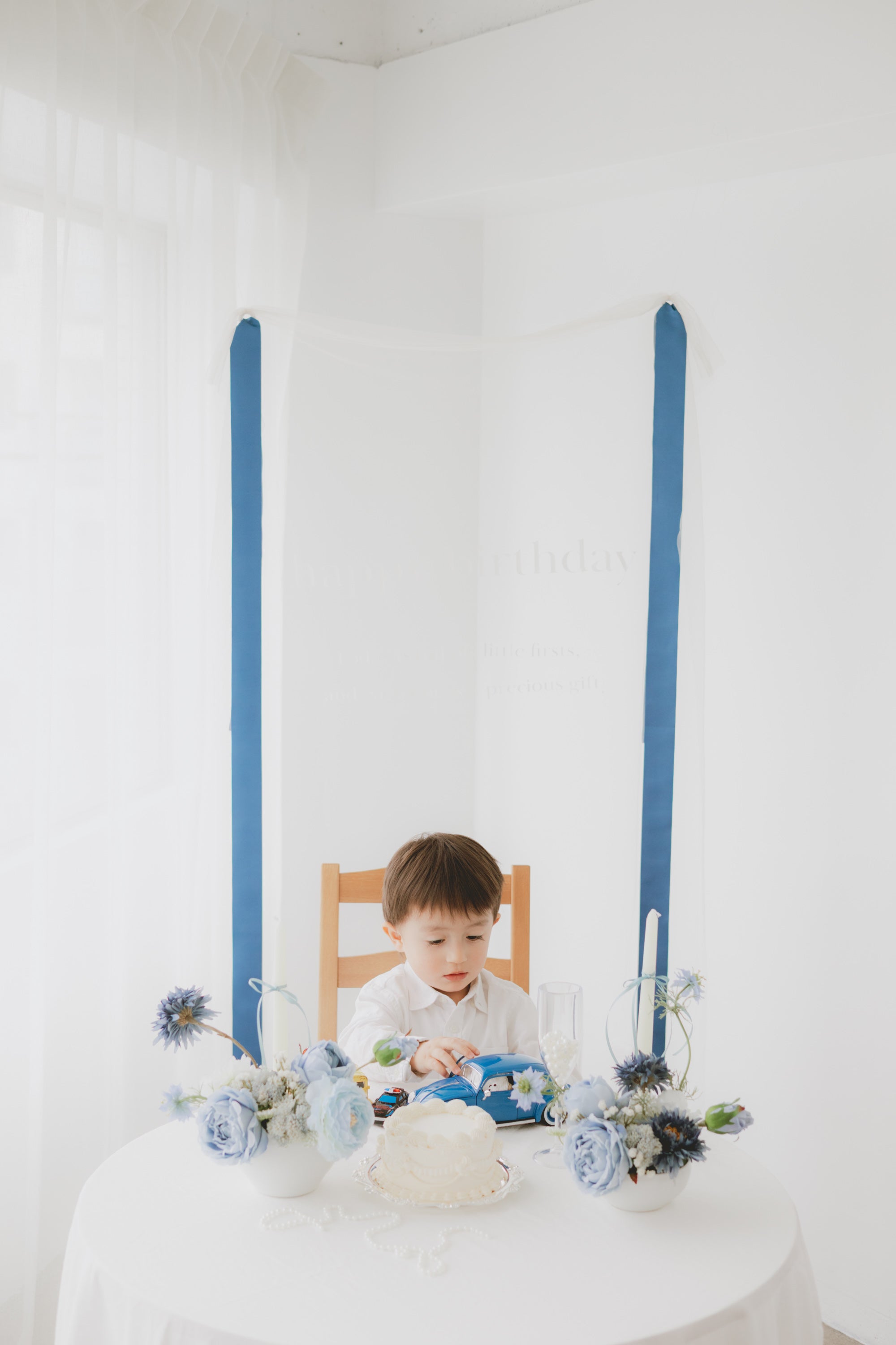 home studio set - fog（ blue ）-