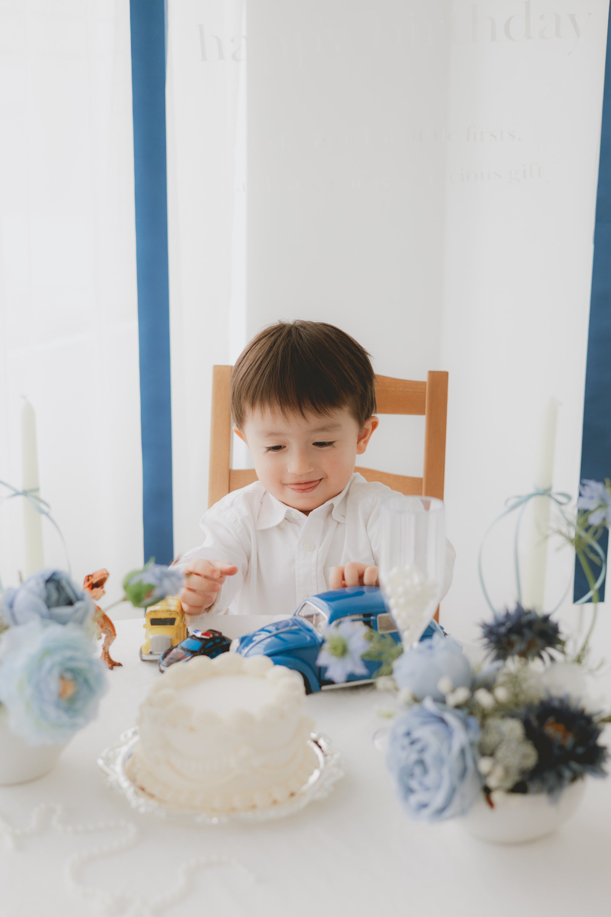 home studio set - fog（ blue ）-