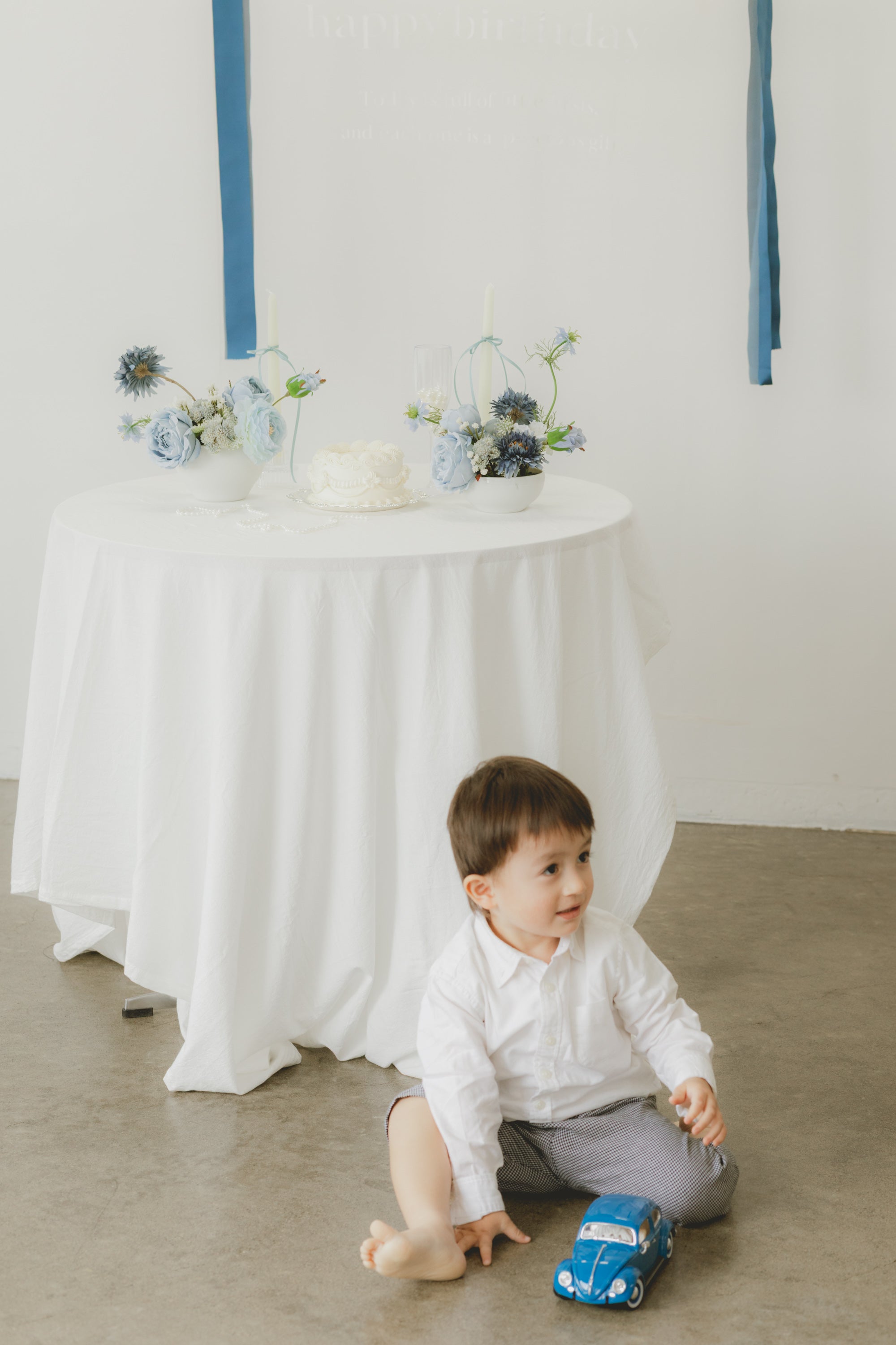 home studio set - fog（ blue ）-