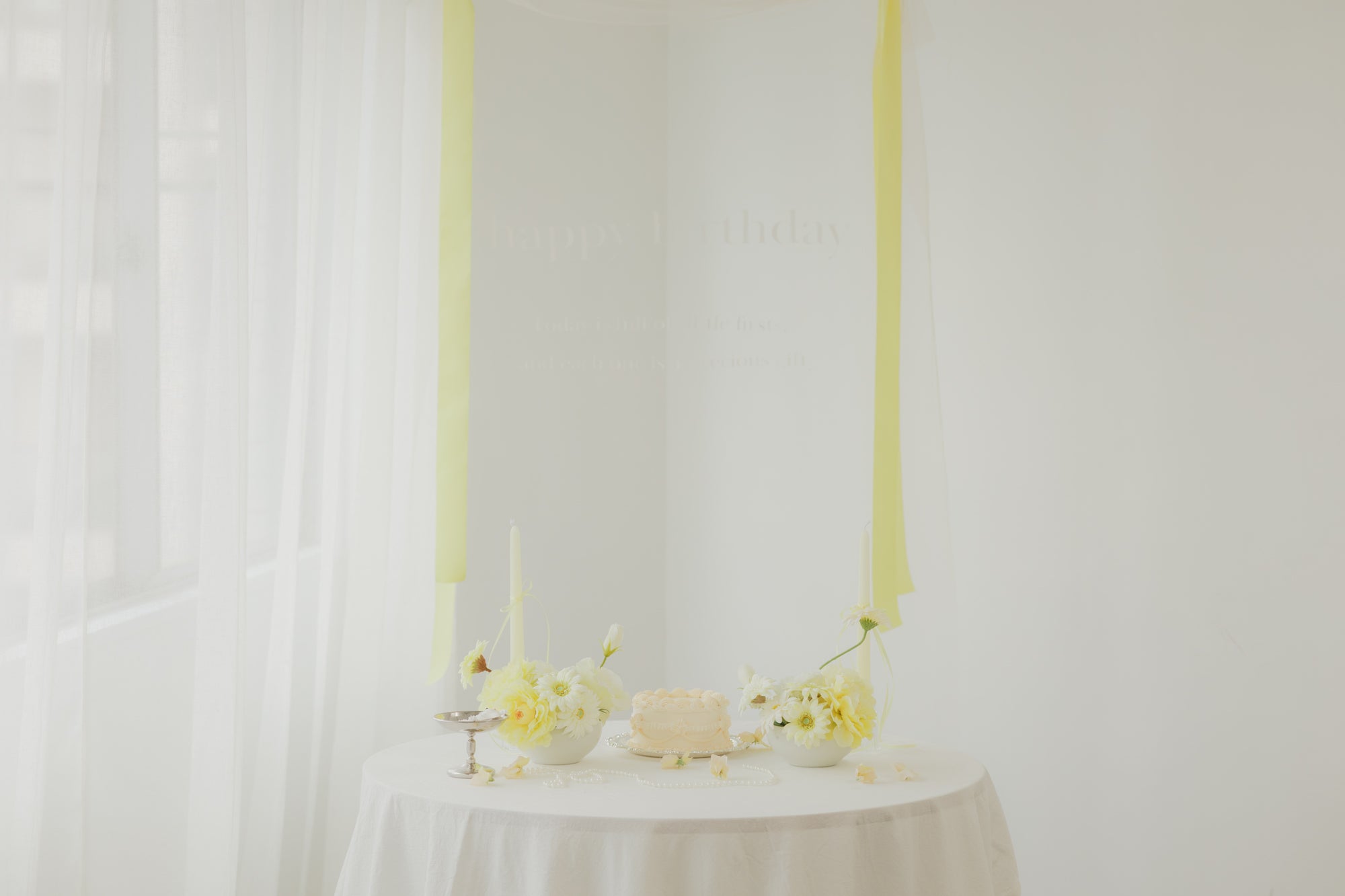 home studio set - butter（ yellow ）-