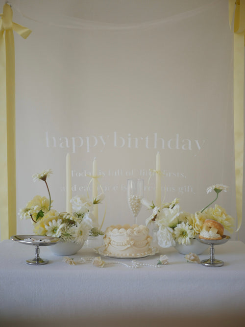 home studio set - butter（ yellow ）-