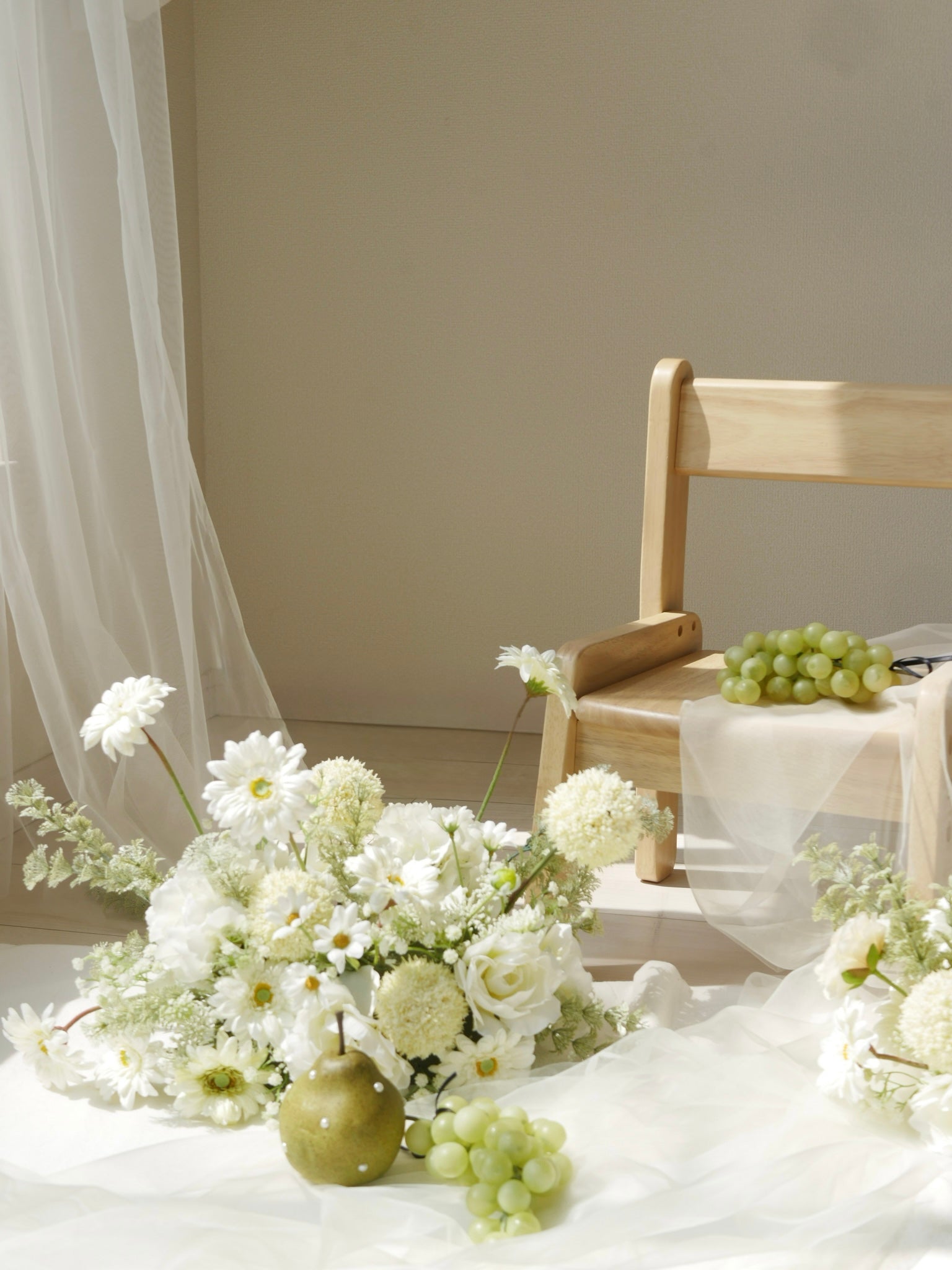 home studio set - natural（ green ）-