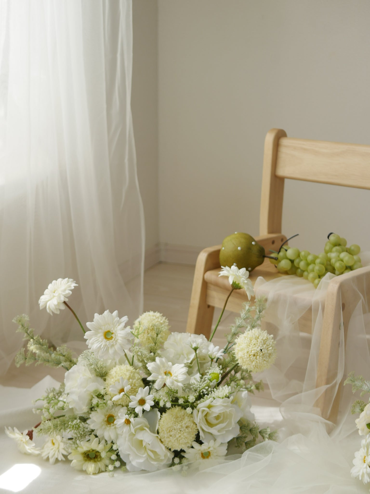 home studio set - natural（ green ）-