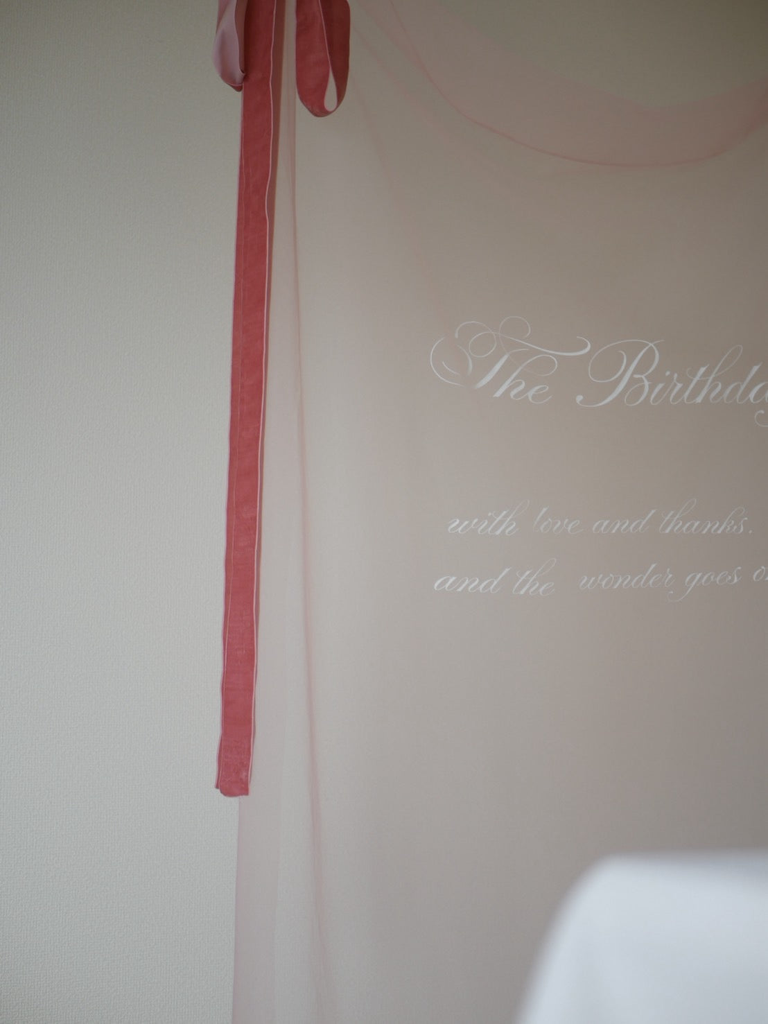 《 2/5（木）22:00〜予約開始 》color sheer tapestry（ pink / blue ）