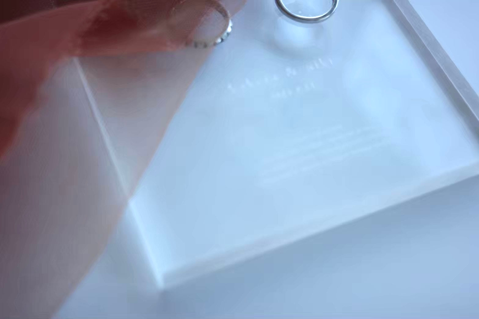 wedding ring pillow