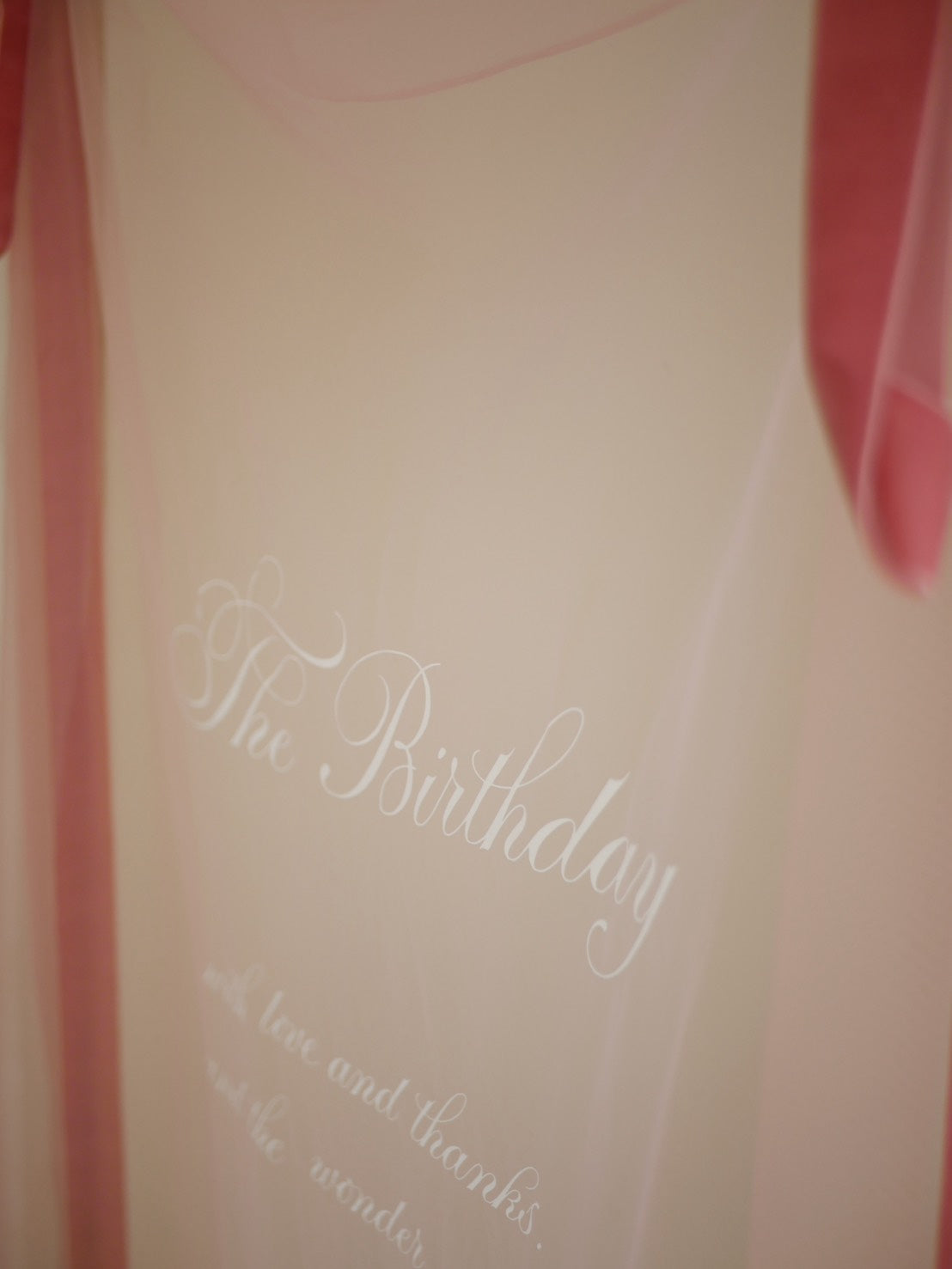 《 2/5（木）22:00〜予約開始 》color sheer tapestry（ pink / blue ）