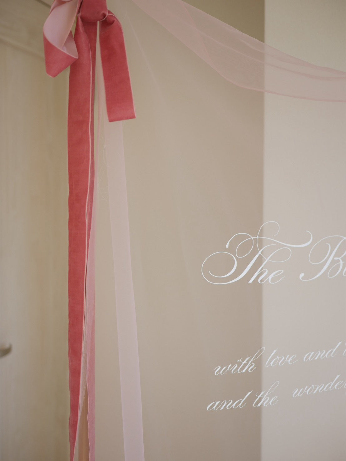 《 2/5（木）22:00〜予約開始 》color sheer tapestry（ pink / blue ）