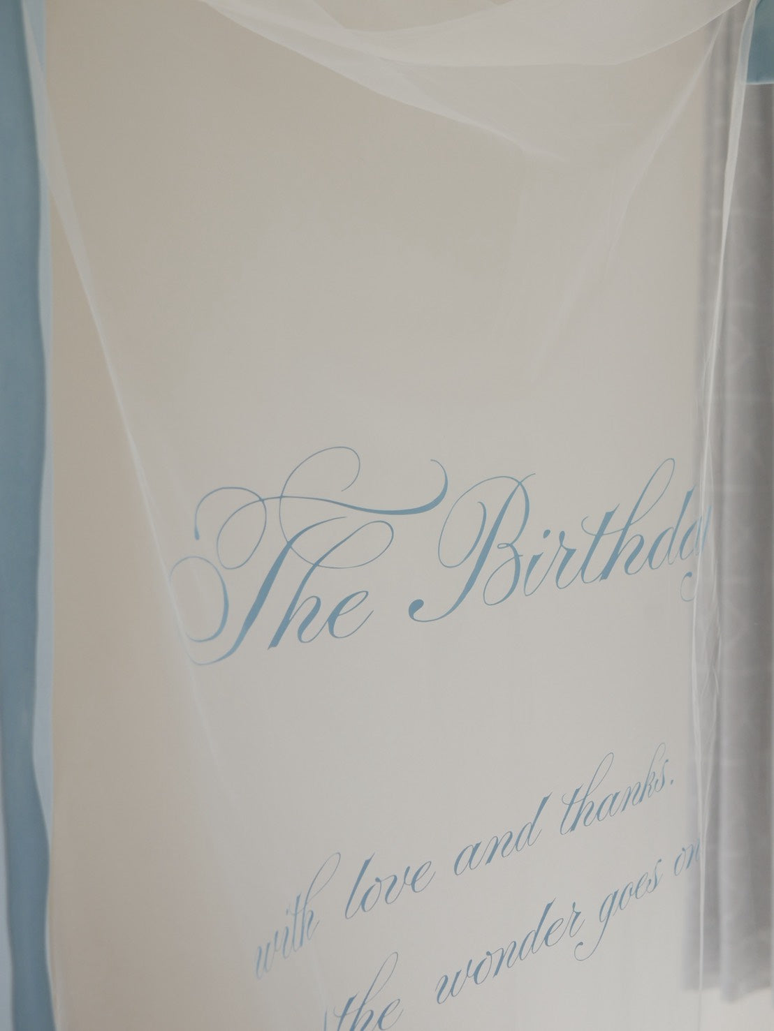 《 2/5（木）22:00〜予約開始 》color sheer tapestry（ pink / blue ）