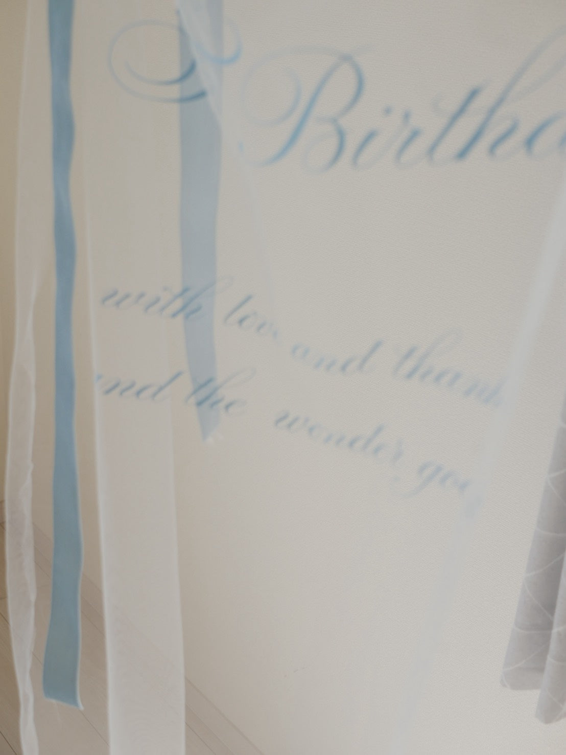 《 2/5（木）22:00〜予約開始 》color sheer tapestry（ pink / blue ）