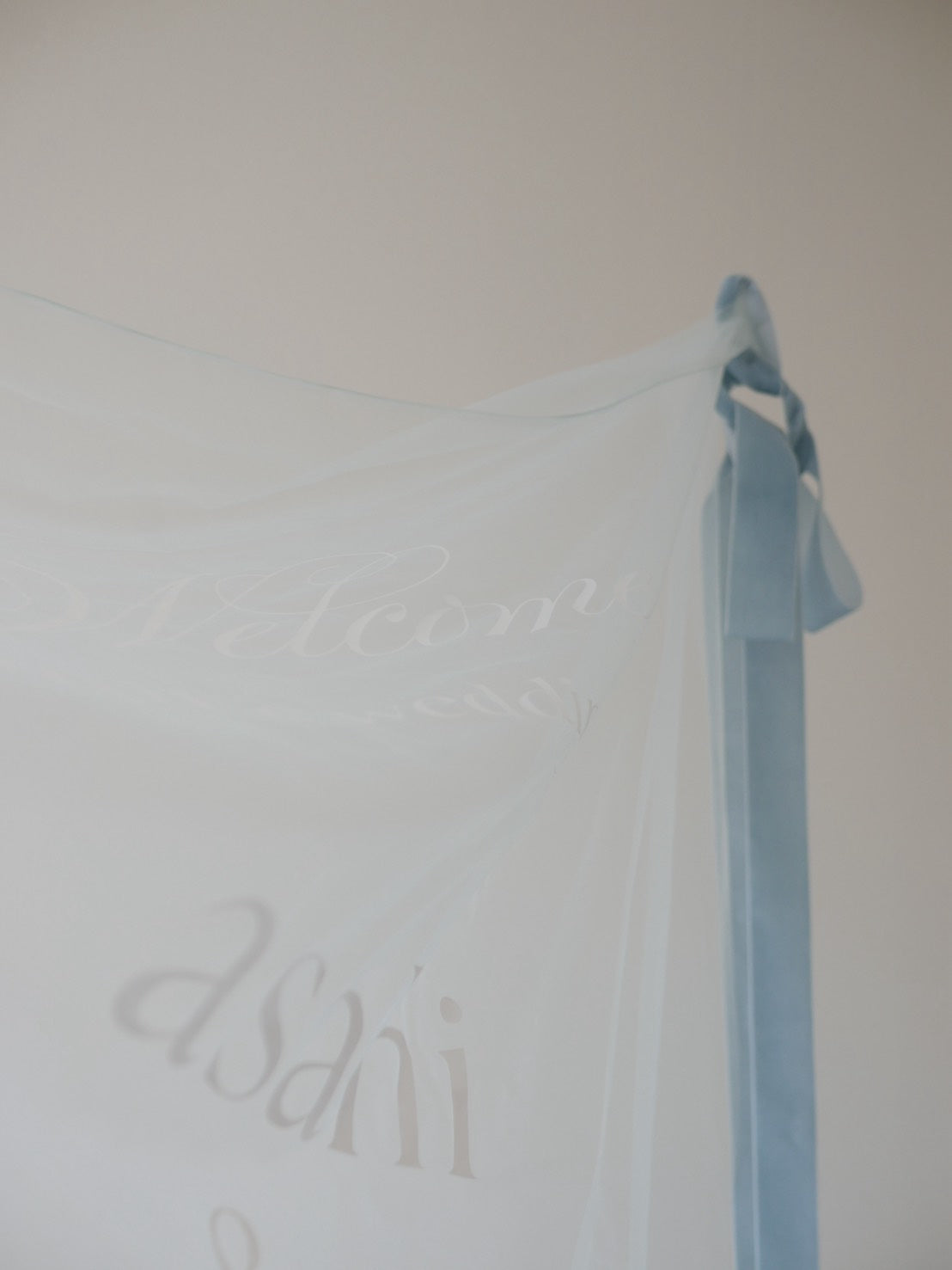 wedding sheer tapestry