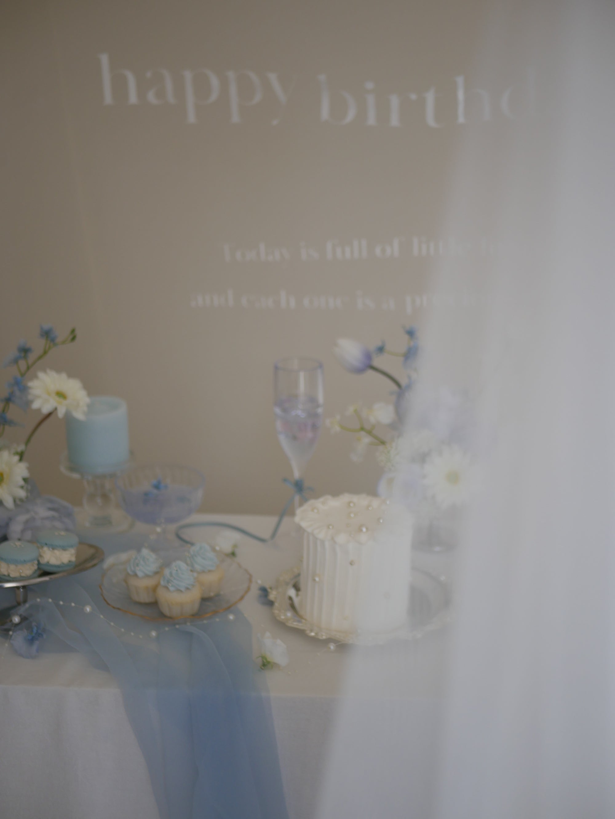 home studio set - jelly（ blue ）-
